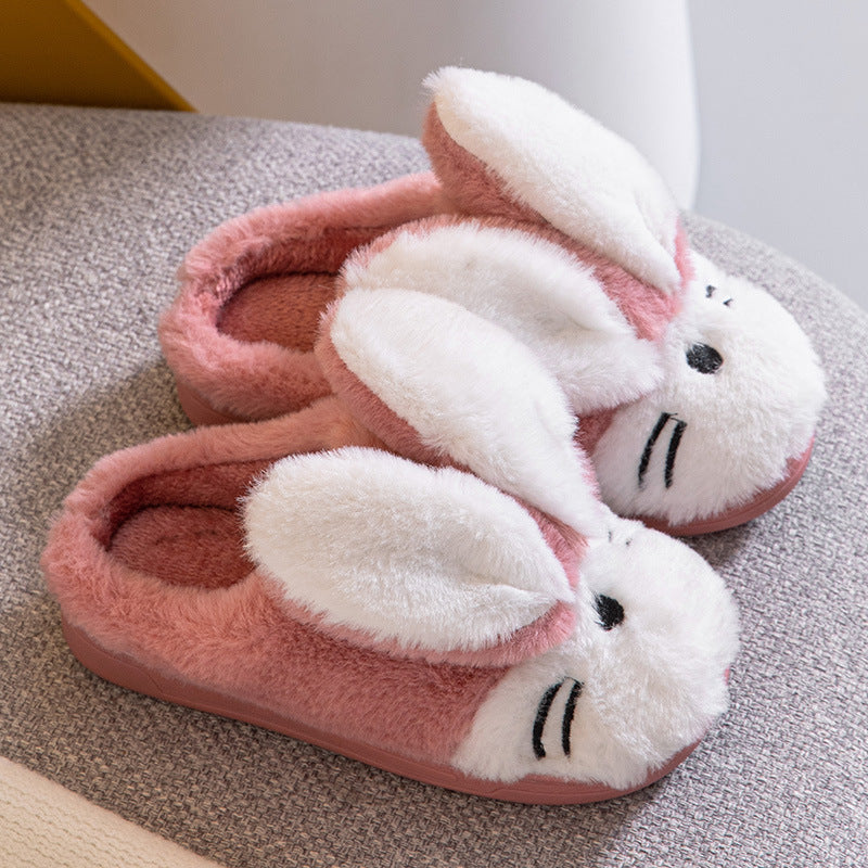 Cartoon Bunny Home Warm Children's Slippers