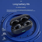 Wireless Ear Clip Bluetooth Headset TWS Comfortable Wear Not In-Ear Sports Wireless Bone Conduction 5.3 Bluetooth Headset