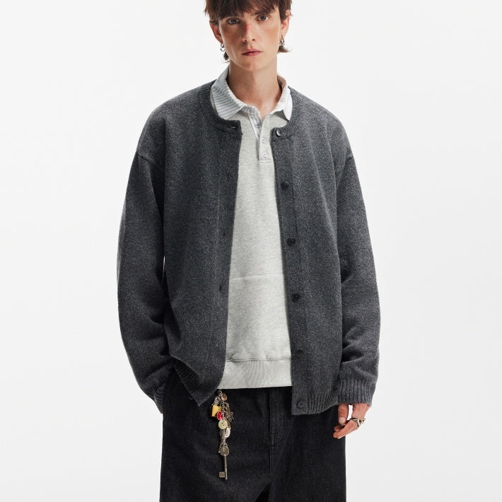 New Lazy Style Cardigan Sweater Knitted Coat