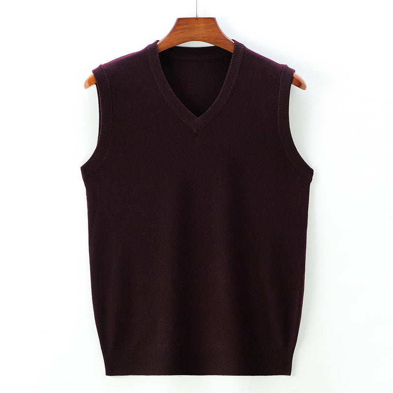 Including Wool Vest Vest Sweater Men's Autumn And Winter
