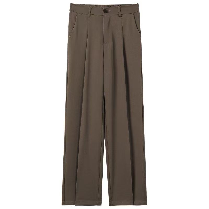 High-end Drooping Slimming Loose All-match Non-ironing Trousers