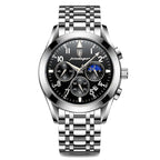 Black Tech Men's Watch Male Student Korean Fashion