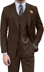 Men's Casual Fashion Three-piece Set