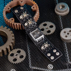 Factory Punk Scorpion Ghost Head Watch Bracelet Belt