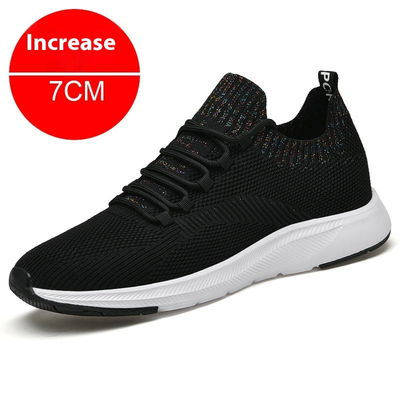 Men's Fashionable Breathable Casual Hidden Heel Sneaker