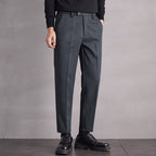 Fall Winter Men Straight Casual Pants