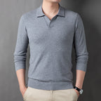Business Casual Lapels Inner Wear Base Knitwear