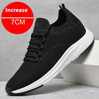 Men's Fashionable Breathable Casual Hidden Heel Sneaker