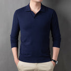 Business Casual Lapels Inner Wear Base Knitwear