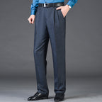 Men's Loose Deep Crotch Straight Trousers