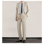 Korean Texture Slim Fit Trendy Grace Business Coat High-end Straight Trousers Suit