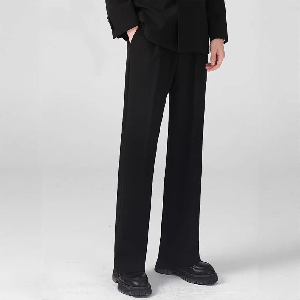 High-end Drooping Slimming Loose All-match Non-ironing Trousers