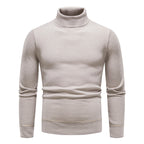 Men's Classic All-matching Fleece-lined Turtleneck Sweater
