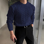 Autumn And Winter New Warm Thick Needle Turtleneck Sweater Men