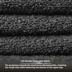 American-style Heavy Gray Loose Profile Straight Breathable Shorts