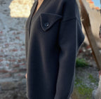 Fashion Long Sleeve Coat Winter Knitted Base Top