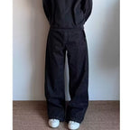 Men's Simple Loose Casual Primary Color Jeans