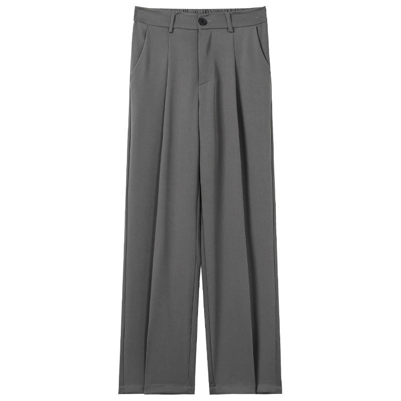 High-end Drooping Slimming Loose All-match Non-ironing Trousers