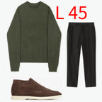 Loose Casual Retro Trendy Underwear Crew Neck Sweater