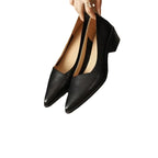 Pointed-toe Soft Bottom Simple Shallow Mouth Casual Shoes