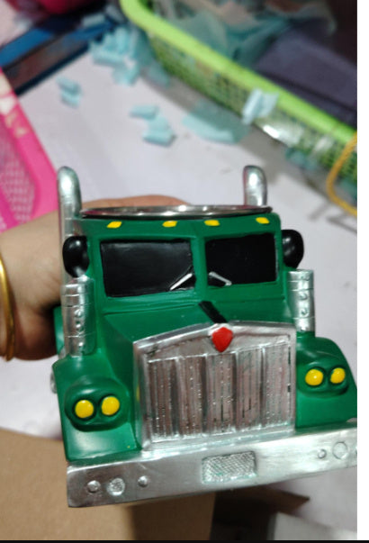 Durable Truck Coffee Mug Semi Truck Handcrafted Coffee Cup Semi-trailer Shaped Semi-Truck Coffee Mugs For Family