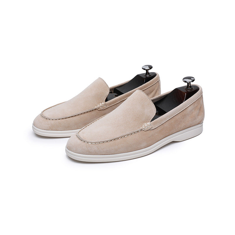 British Loafers Retro Flat Bottom Casual Men