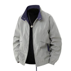 Men's Contrast Color Fashion Personal Leisure Coat
