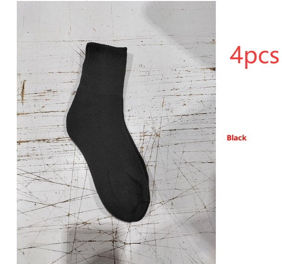 Tube Winter Thickened Maillard Terry Velvt Plush Snow Socks