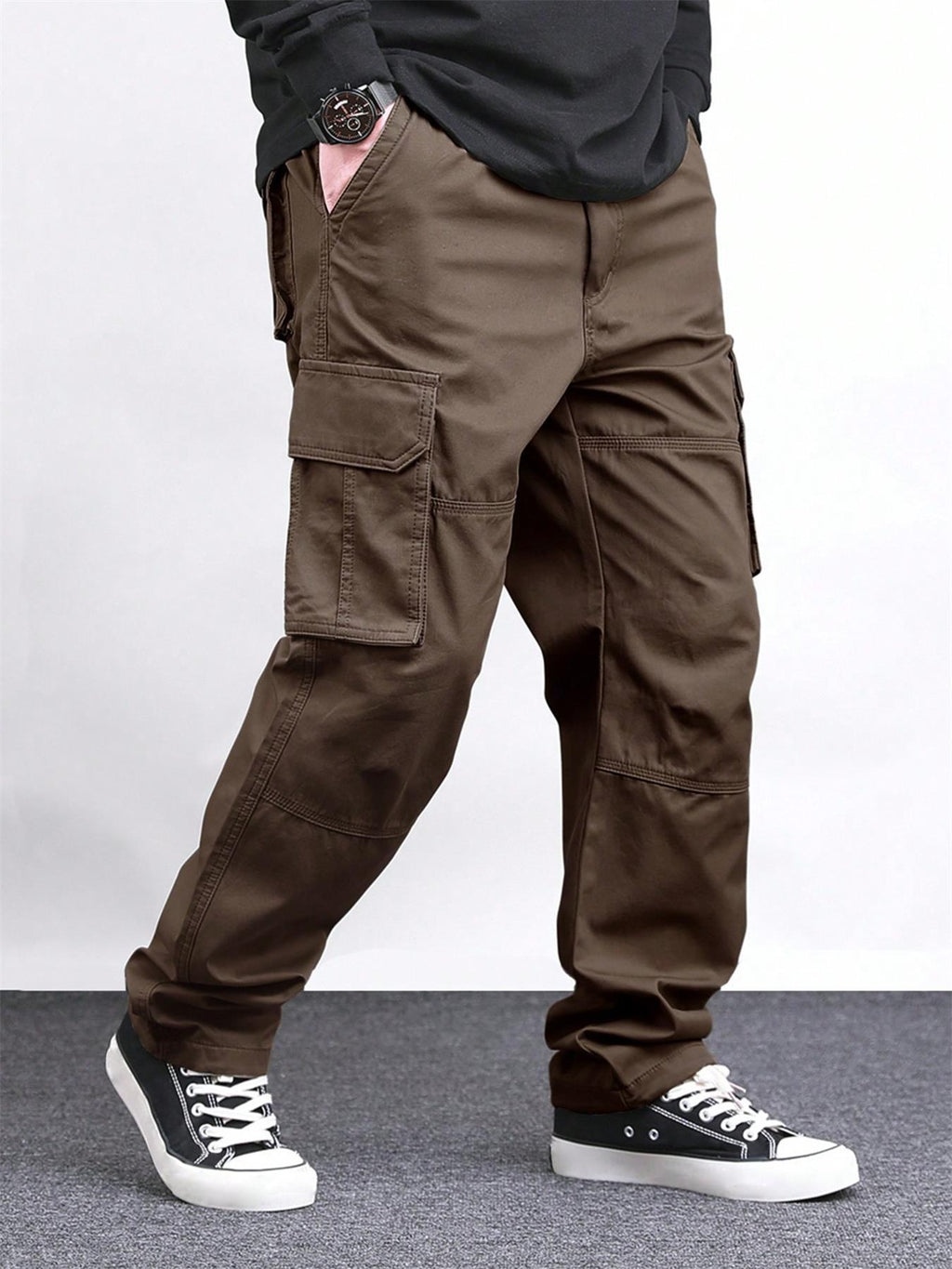 Spring And Autumn American Fashion Brand Loose High Street Straight Long Pants
