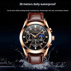 Black Tech Men's Watch Male Student Korean Fashion