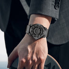 Cool Roman Scale Men's Multifunction Quartz Watch