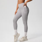 Solid Color Double-sided Brushed Tight Breathable Yoga Pants