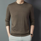 Men's Mulberry Silk Wool Autumn Non-iron Long Sleeve Shirt