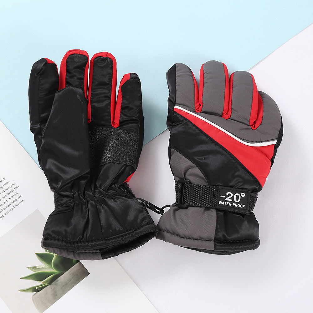 New Outdoor Ski Cycling Warm Children's Gloves