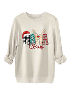 Women's Plus Size Loose All-matching Fleece-lined Sweater