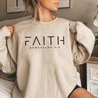 Trendy Faith Sweatshirt Bible Verse Shirt Christian Clothing