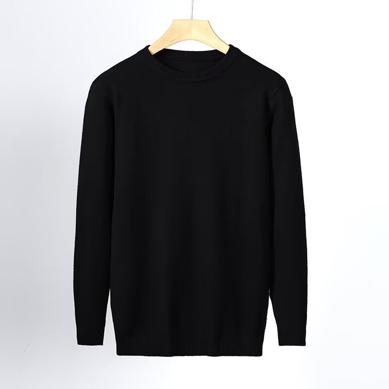 Crew Neck Casual Youth Warm Anti-Pilling Pullover Sweater