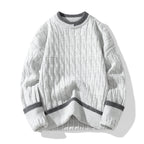Fake Two Pieces Sweaters Men's Autumn And Winter New Bottoming Sweater
