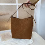 Versatile Retro Matte Women's Single-shoulder Large-capacity Bucket Bag