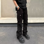 Workwear Men's Retro High-street Versatile Pants