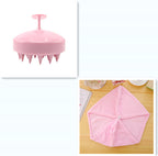 Silicone Brush To Clean The Scalp And Massage The Blood Meridians