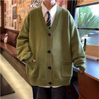 Cardigan Japanese Lazy Style Loose-fitting Versatile Sweater Coat