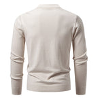 Men's Brocade Sweater Korean Style Trendy Casual Loose And Handsome V-neck Knitted Cardigan Coat