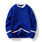 Fake Two Pieces Sweaters Men's Autumn And Winter New Bottoming Sweater