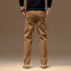 Men Fashion Brands Fashionable All-match Loose Straight Casual Trousers