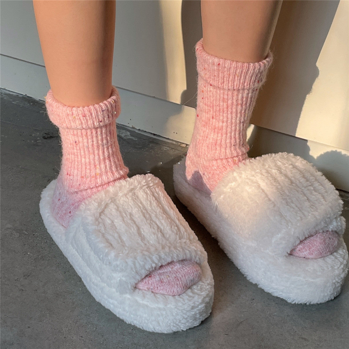 Thickened Wool Socks For Warmth In Winter