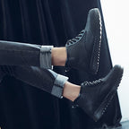 Fashion Tie Rain Boots Men's Outdoor Non-slip All-matching