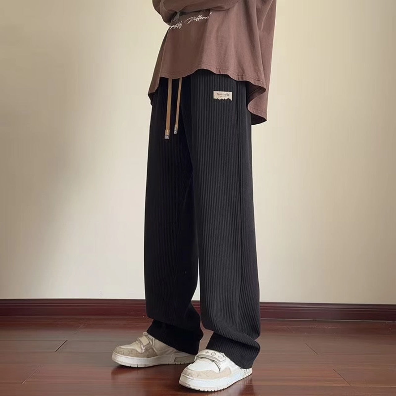 American Style Loose Corduroy Casual Pants Men