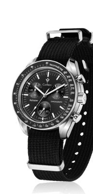 Cadisson Quartz Watch Movement Big Three Eyes Multi-functional Casual Waterproof