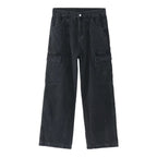 American Retro Loose Casual Workwear Jeans Wholesale